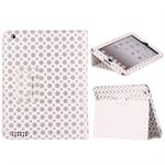 Glittery Dog Pattern etui til iPad 2/3 (Gr�)